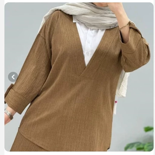 شومیز عروسکی زنانه جلو بسته تابستانه